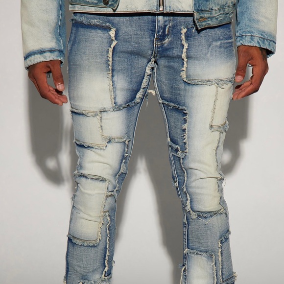 Men Flare Denim Jeans 🔥 - Picture 1 of 4